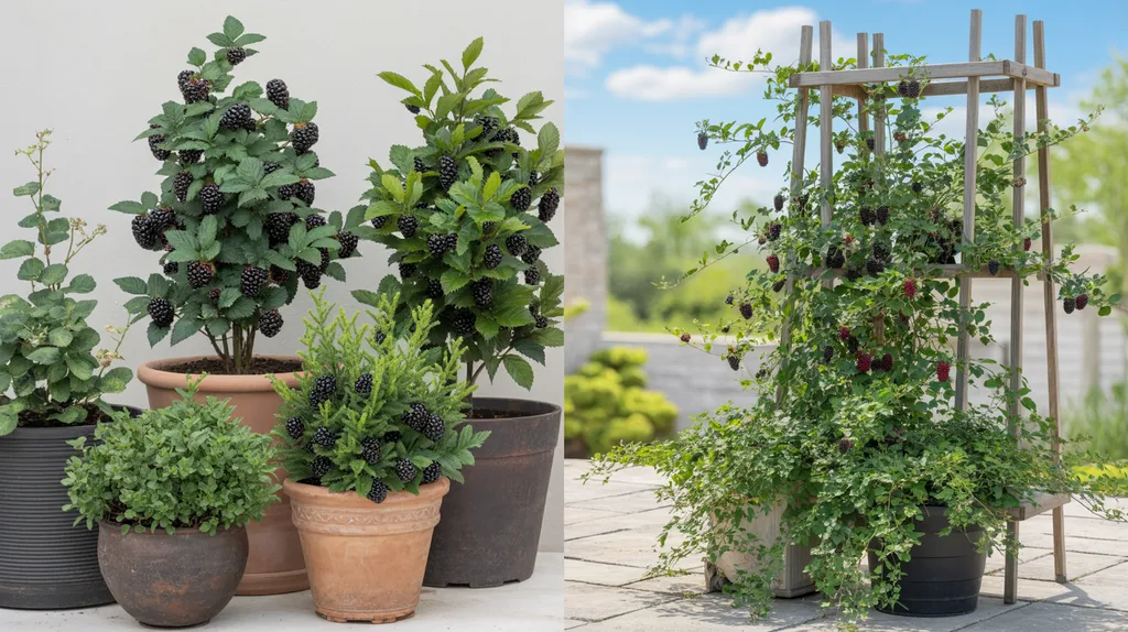 Best Blackberry Types for Pots