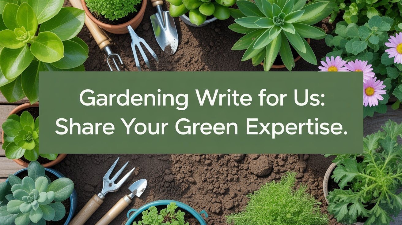 Gardening Write for Us