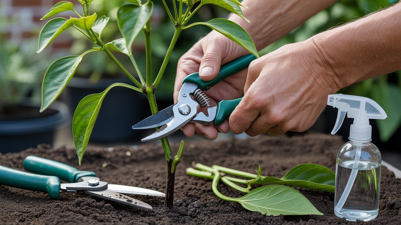How To Prune Pepper Plants Step-by-Step