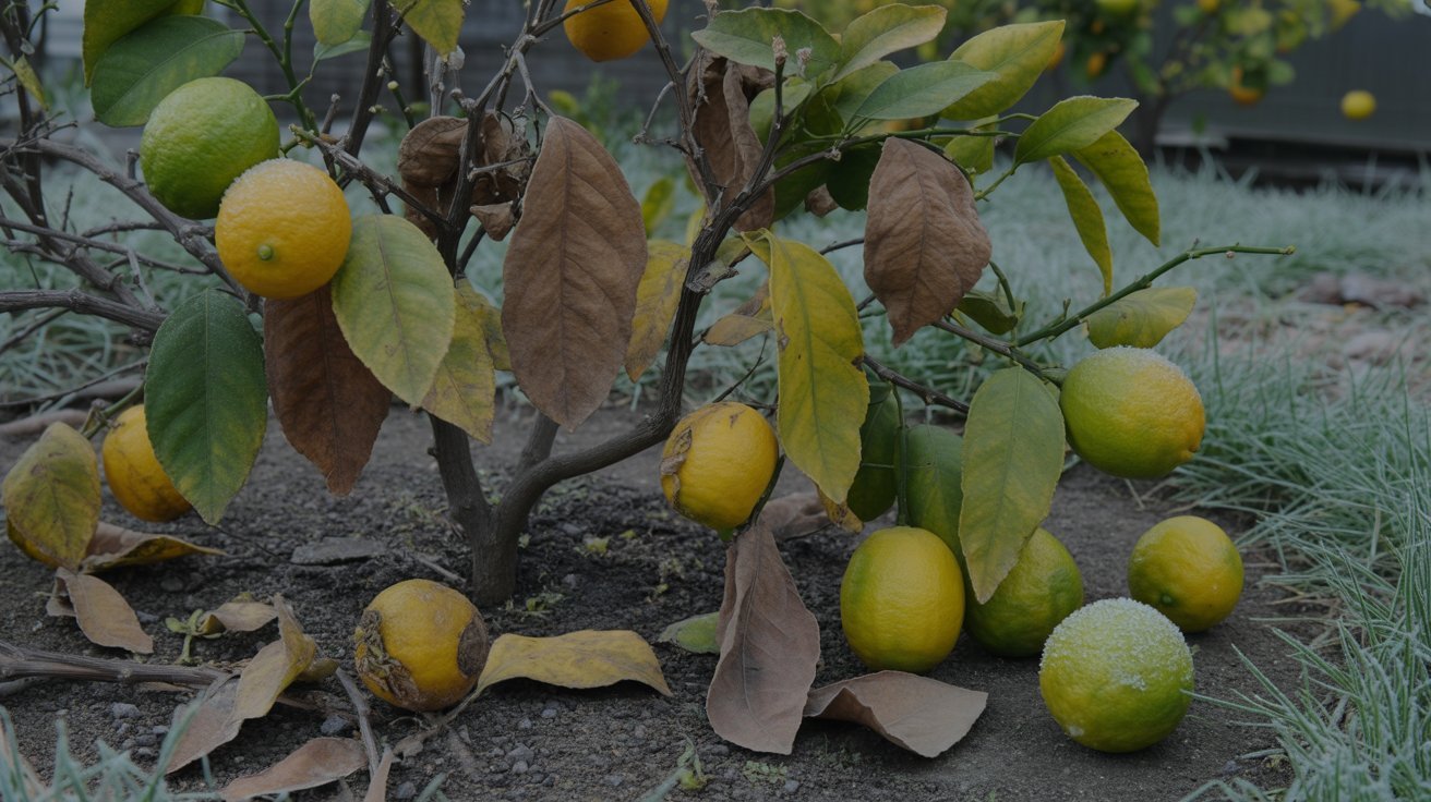 Signs of Cold Damage on Lemon Trees