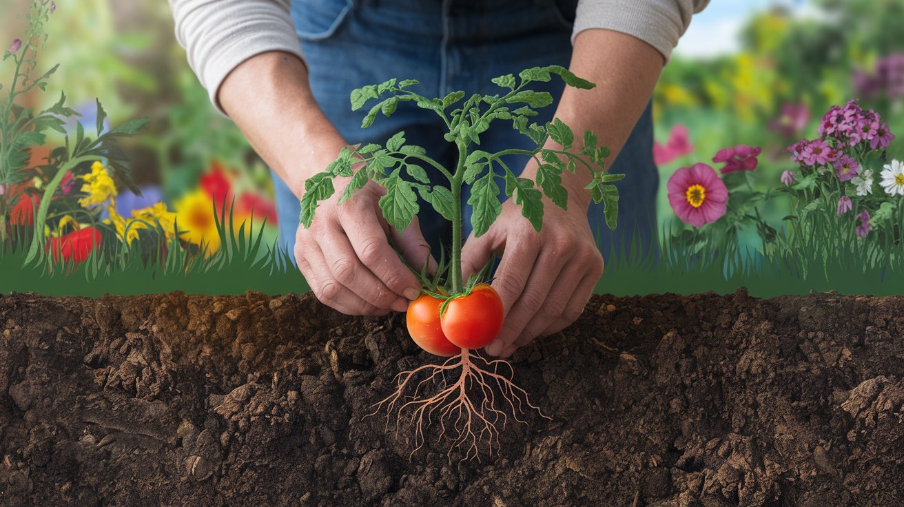 Plant Deep and Encourage Strong Roots