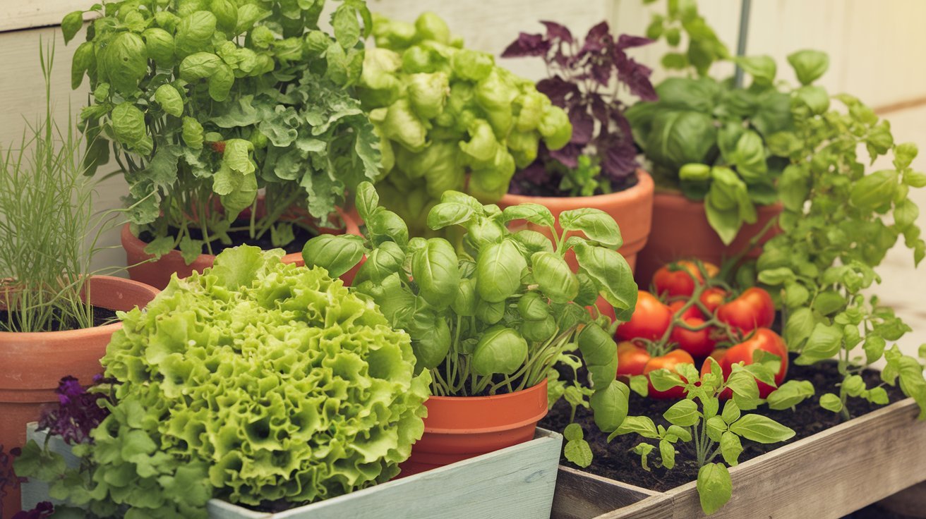 Begin with Easy-to-Grow Vegetables and Herbs