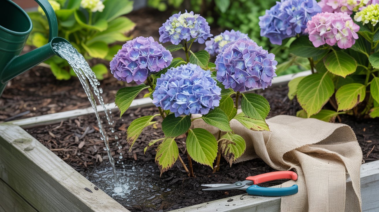 Caring for Hydrangeas After Planting