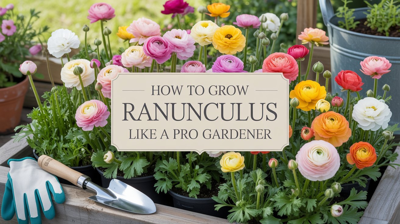 Ranunculus Like a Pro Gardener