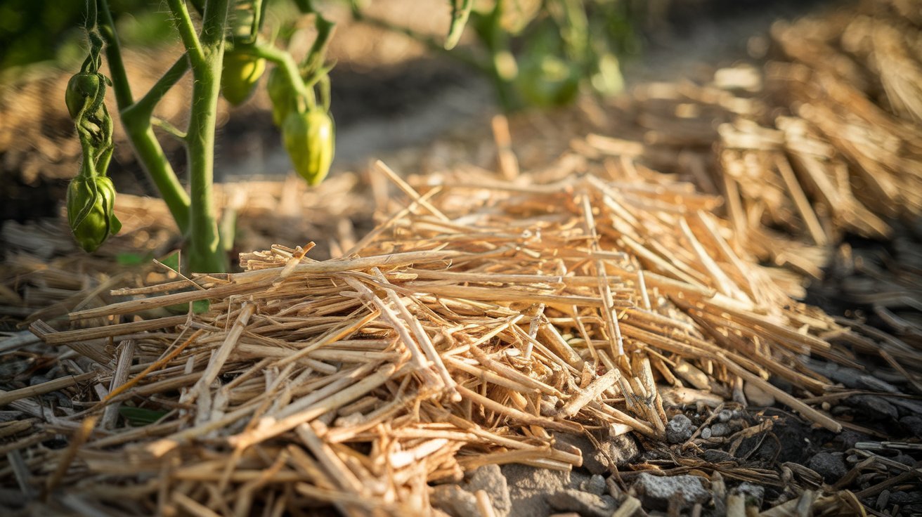 Mulch to Retain Moisture and Control Temperature