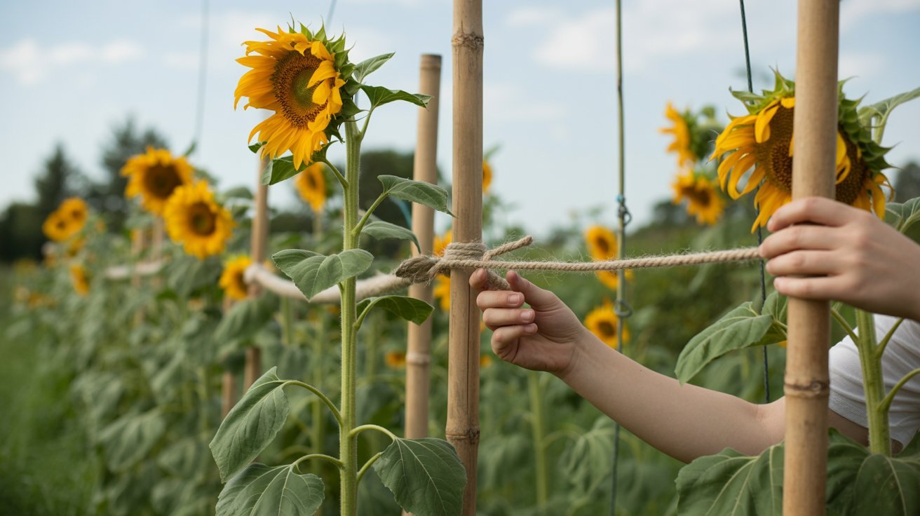 Supporting Tall Varieties