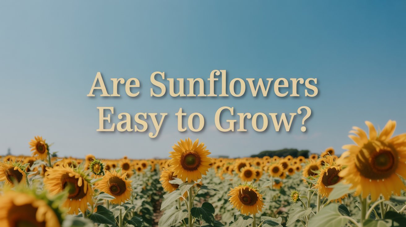 Sunflowers Easy to Grow