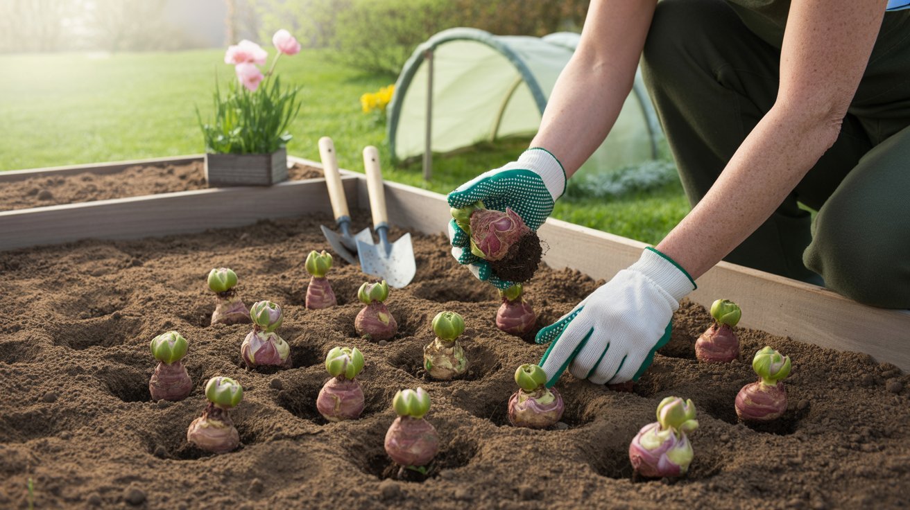 Plant Your Corms the Right Way