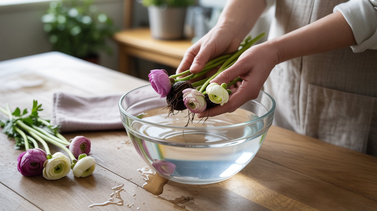 Soak the Corms Properly