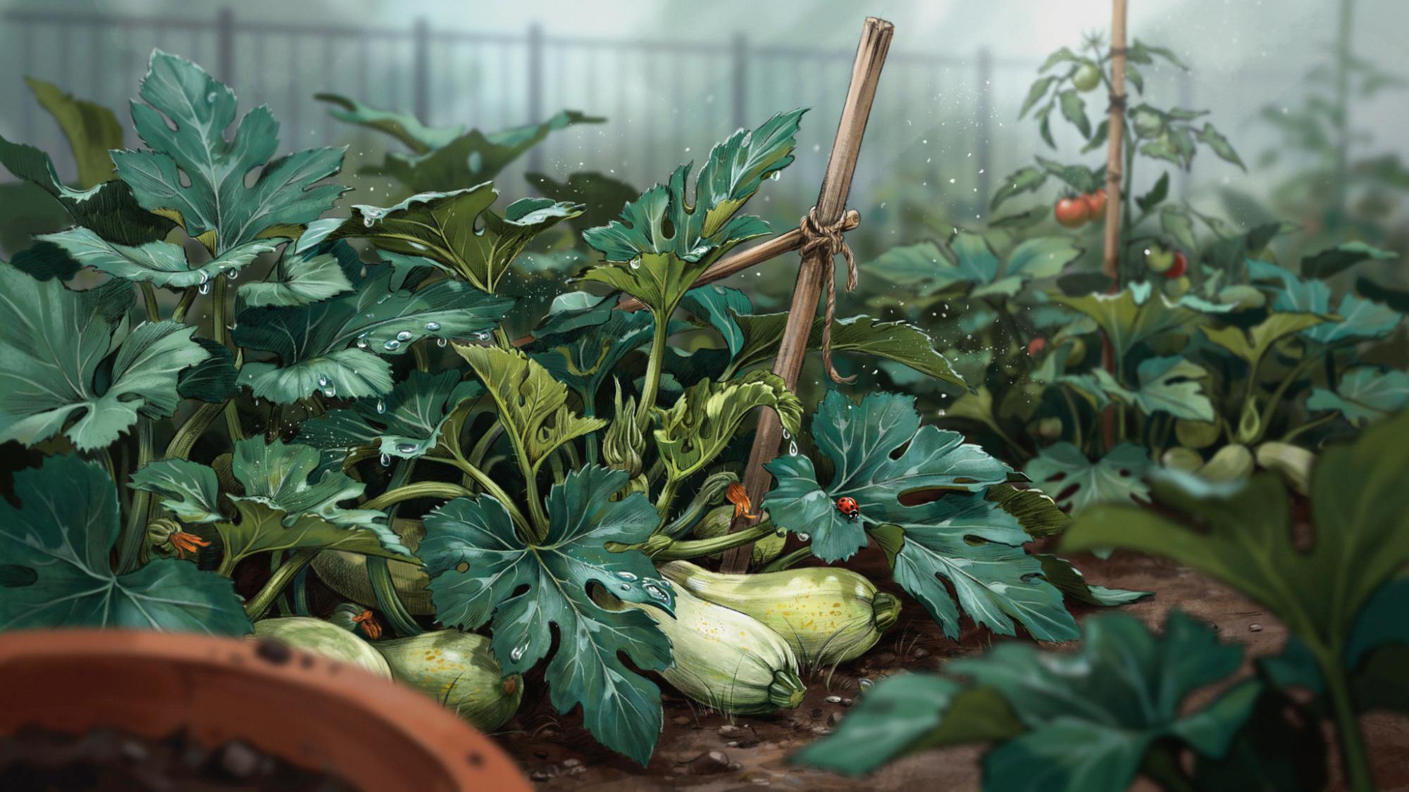 What Causes Powdery Mildew on Zucchini?